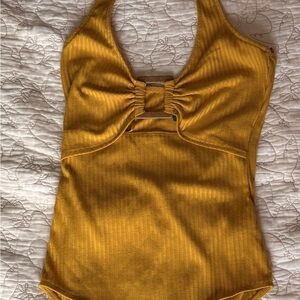 Wild Fable Bodysuit Gold